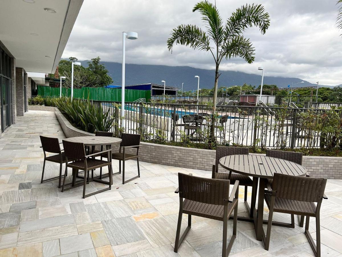 Home 49 I Apto Pe Na Areia E Piscina Aquecida Em Bertioga Extérieur photo
