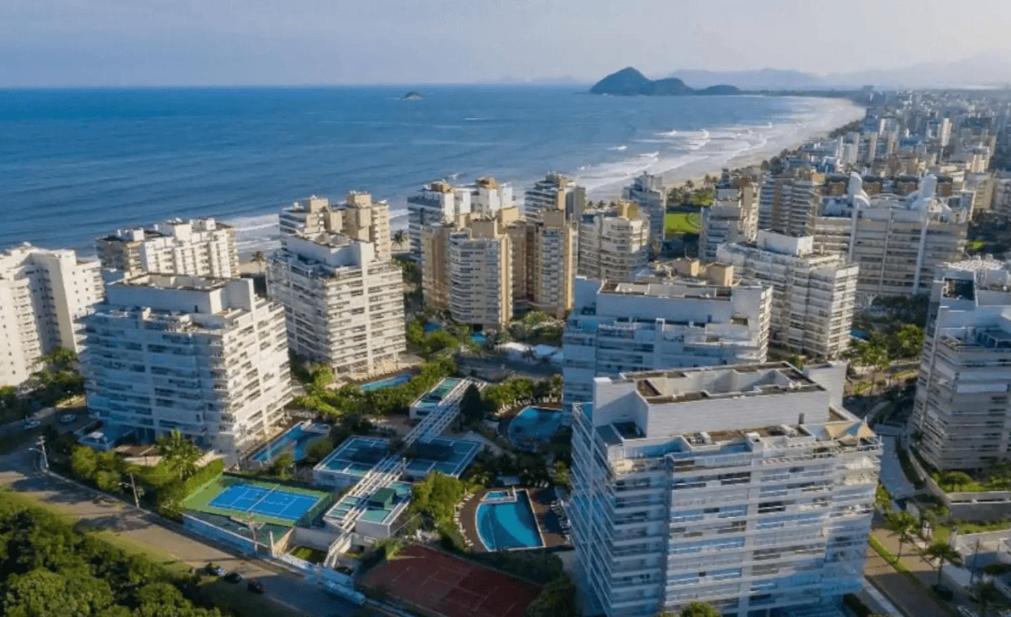 Home 49 I Apto Pe Na Areia E Piscina Aquecida Em Bertioga Extérieur photo